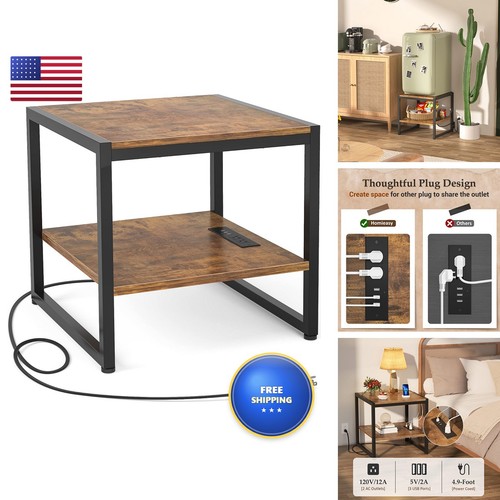 Homieasy end table with - homieasy,