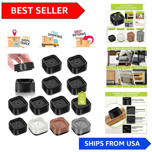 Stackable inch bed risers - 1-2,