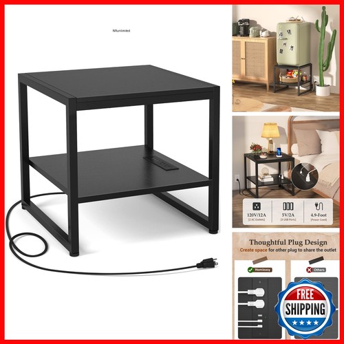 Homeasy end table with - end,