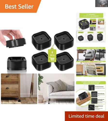 Black adjustable furniture - black,